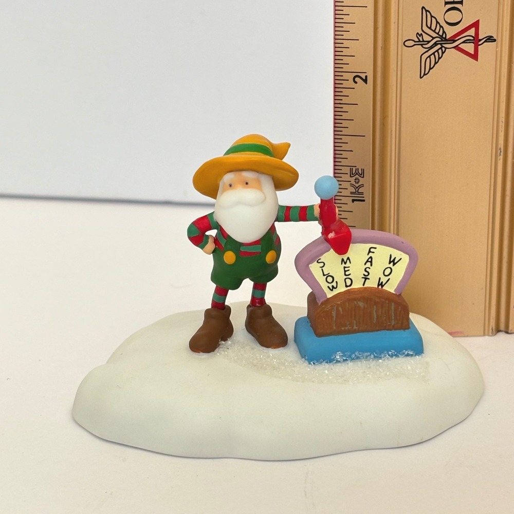 Dept. 56 Disney Fab Five North Pole Series‎ Elf Speed Control Replacement - Picture 6 of 8